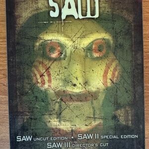 SAW Movie DVS -Trilogy, nice collectible dvd